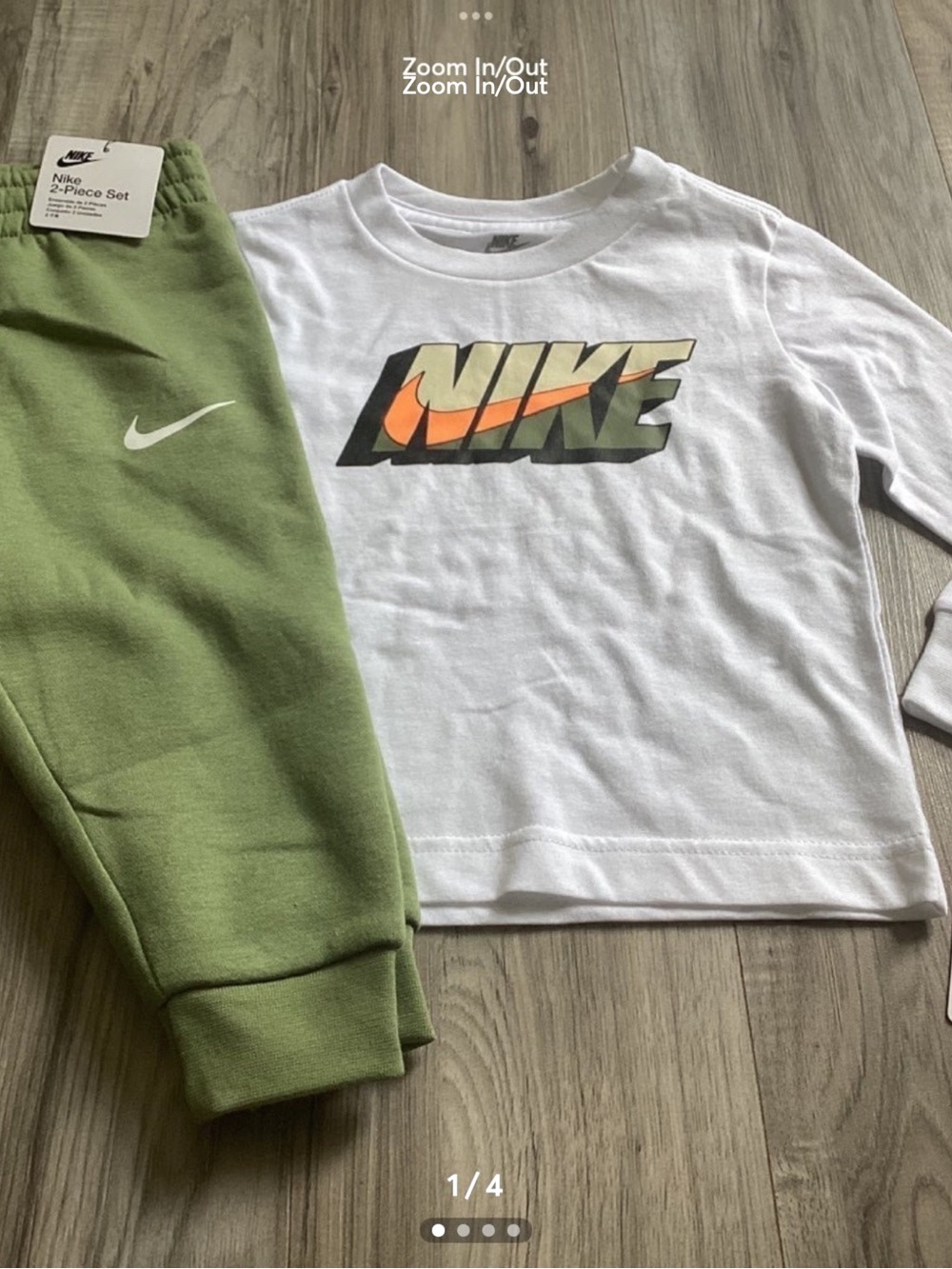 Nike toddler boy tee & joggers Set size 2T(NWT) ~PRICE FIRM, NO OFFERS~